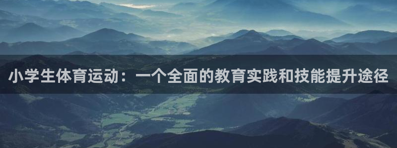 3377体育被国家取消了吗：小学生体育运动：一个全面的教育实